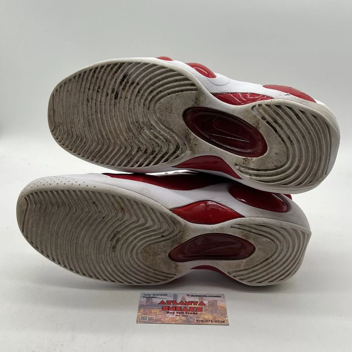 Nike Hi Top Sneakers Nike Air Zoom flight 95 true red White