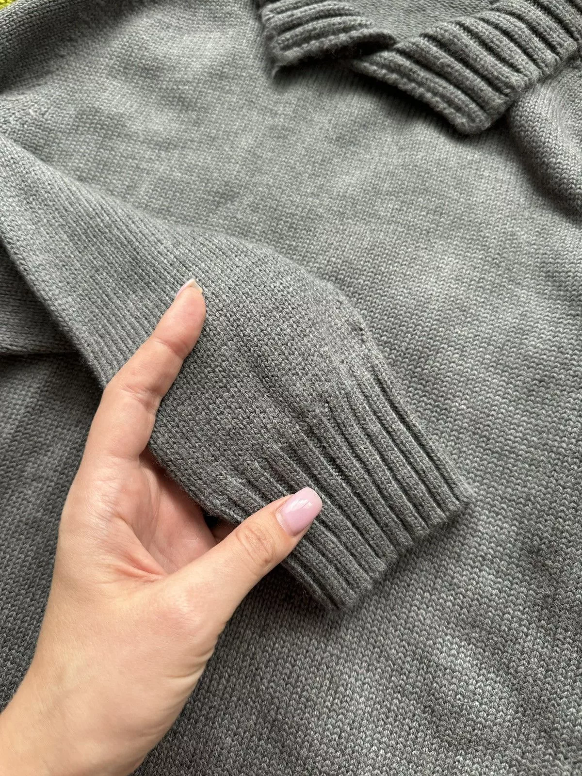 Cruciani Sweaters Knitwear Cruciani 100% wool luxury sweater Gray