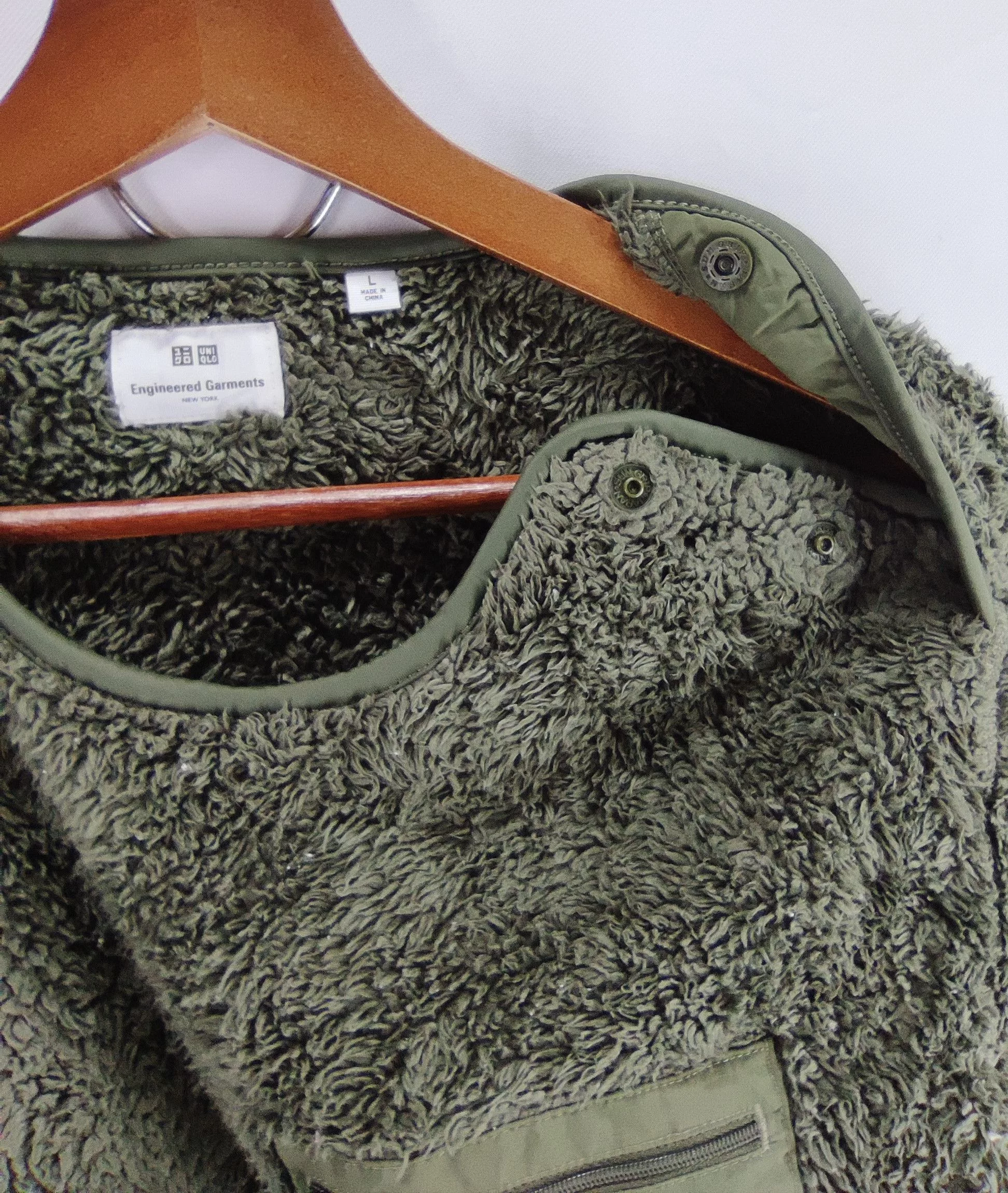 Engineered Garments Sweaters Knitwear Engineered Garments × Uniqlo Engineered Garments X Uniqlo Fleece Sweatersss Green Streetwear