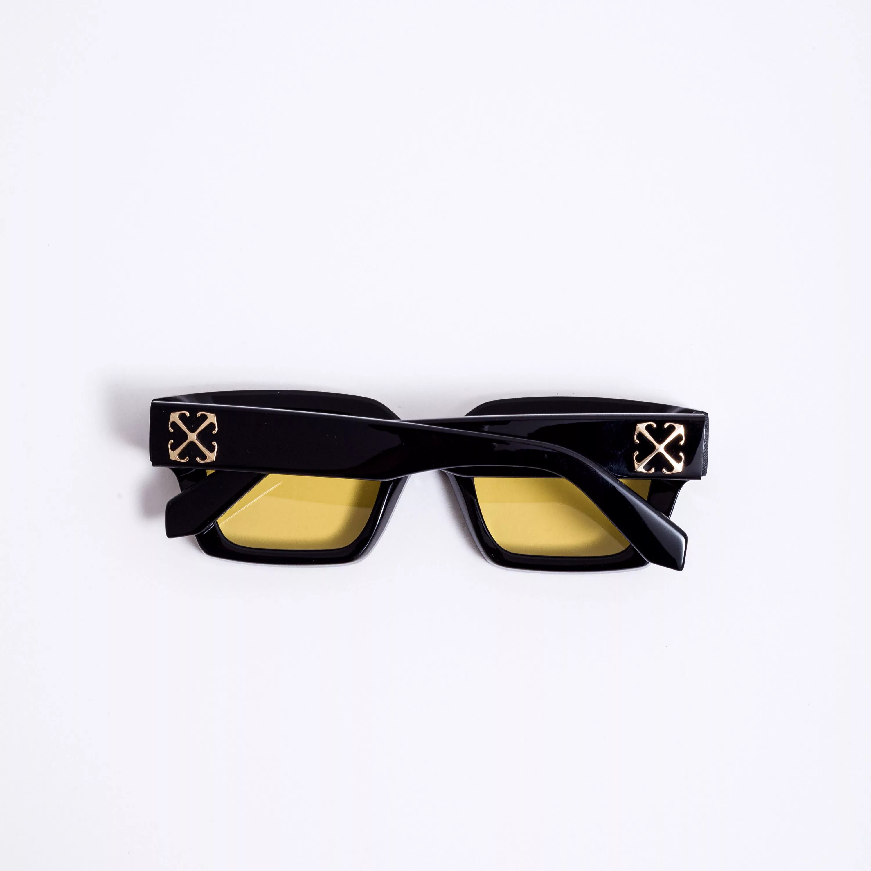 Off-White Sunglasses Off-White OFF WHITE Virgil Sunglasses BLACK YELLOW
