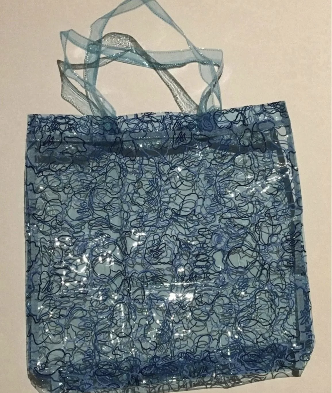 Bape Miscellaneous Bape camo tote carry bag Blue