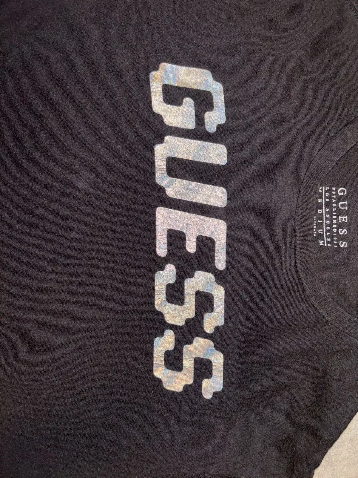 Guess Short Sleeve T Shirts Guess tee Black