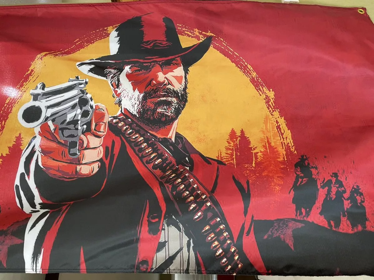 Other Miscellaneous Other Red Dead Redemption 2 II 5ft Flag RDRII Multi