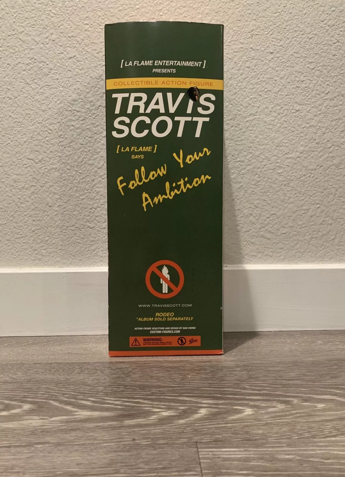 Travis Scott Miscellaneous TRAVIS SCOTT RODEO ACTION FIGURE Green