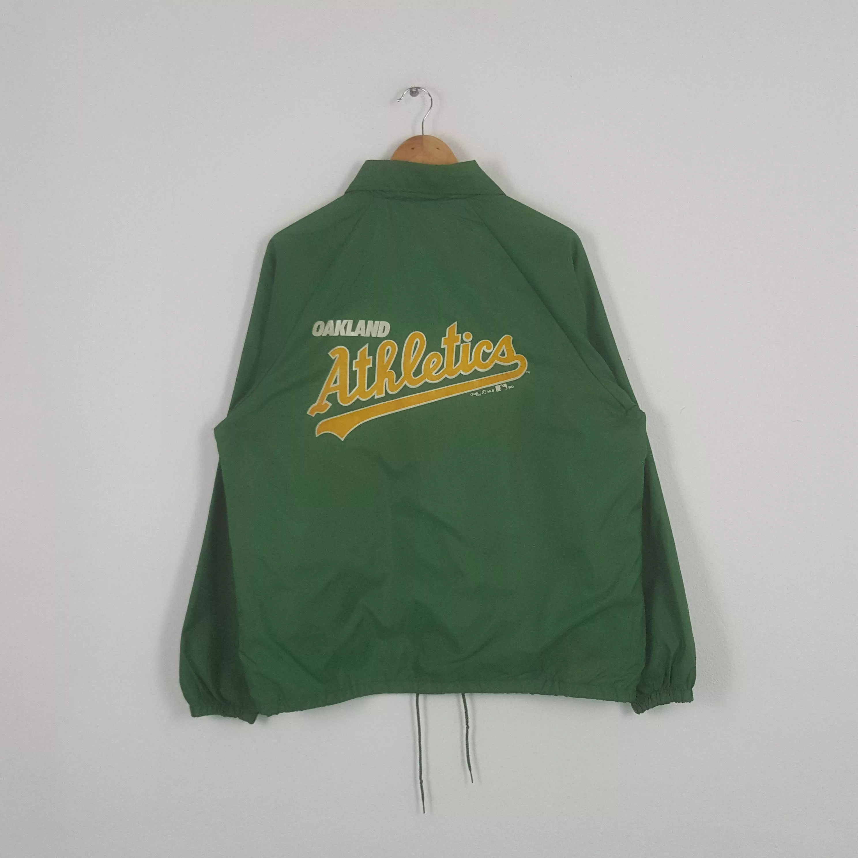 MLB Light Jackets MLB × Vintage Vintage 90's Oakland Athletics MLB Baseball Team Jacket Green Sportswear