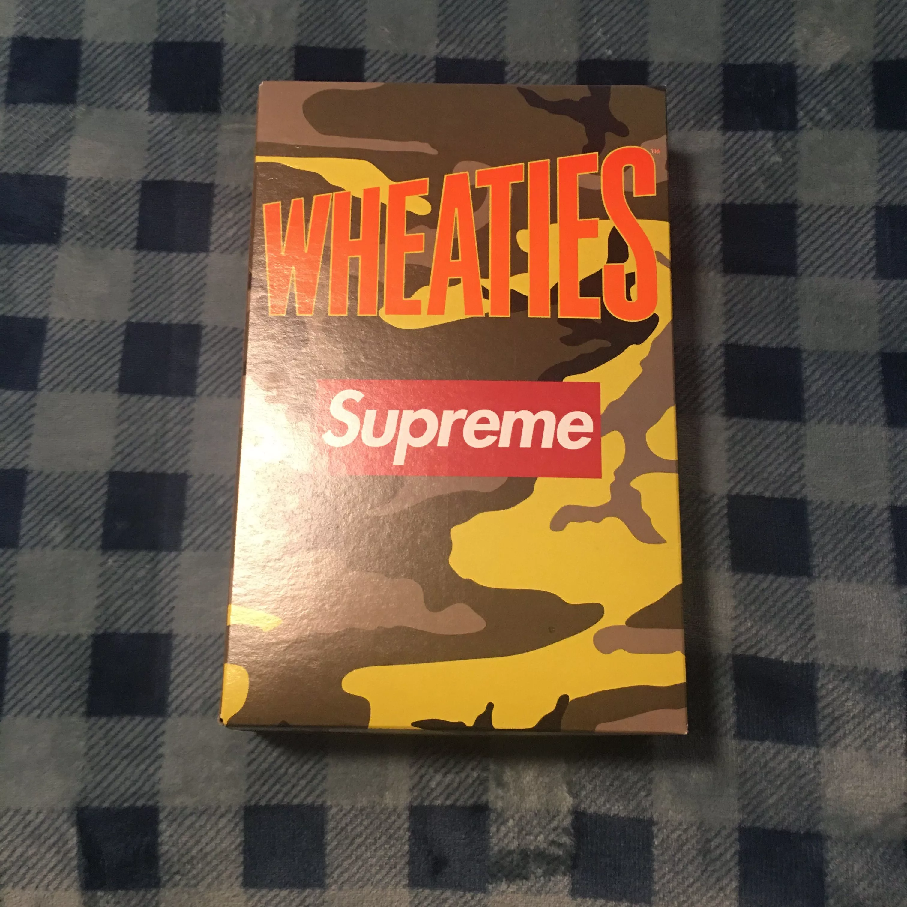 Supreme Supreme Supreme Wheaties Cereal Box Yellow