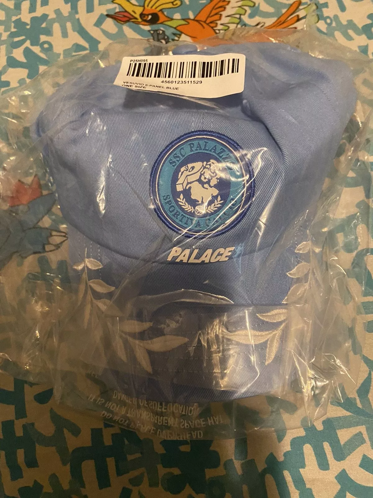 Palace Hats Palace Vesuvio 6-Panel Cap Blue