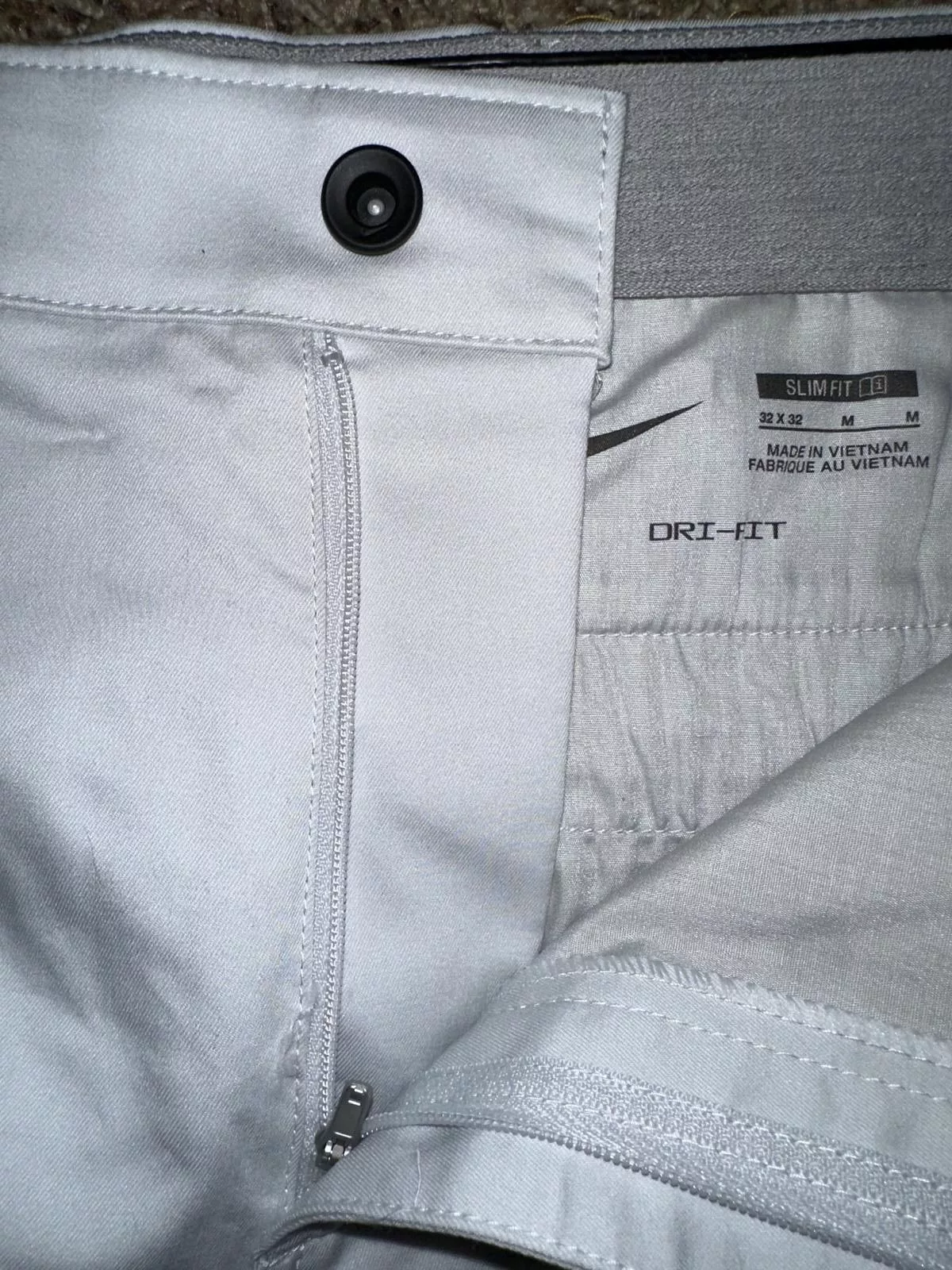 Nike Denim Nike Men's Flex UV Chino Golf White Pants