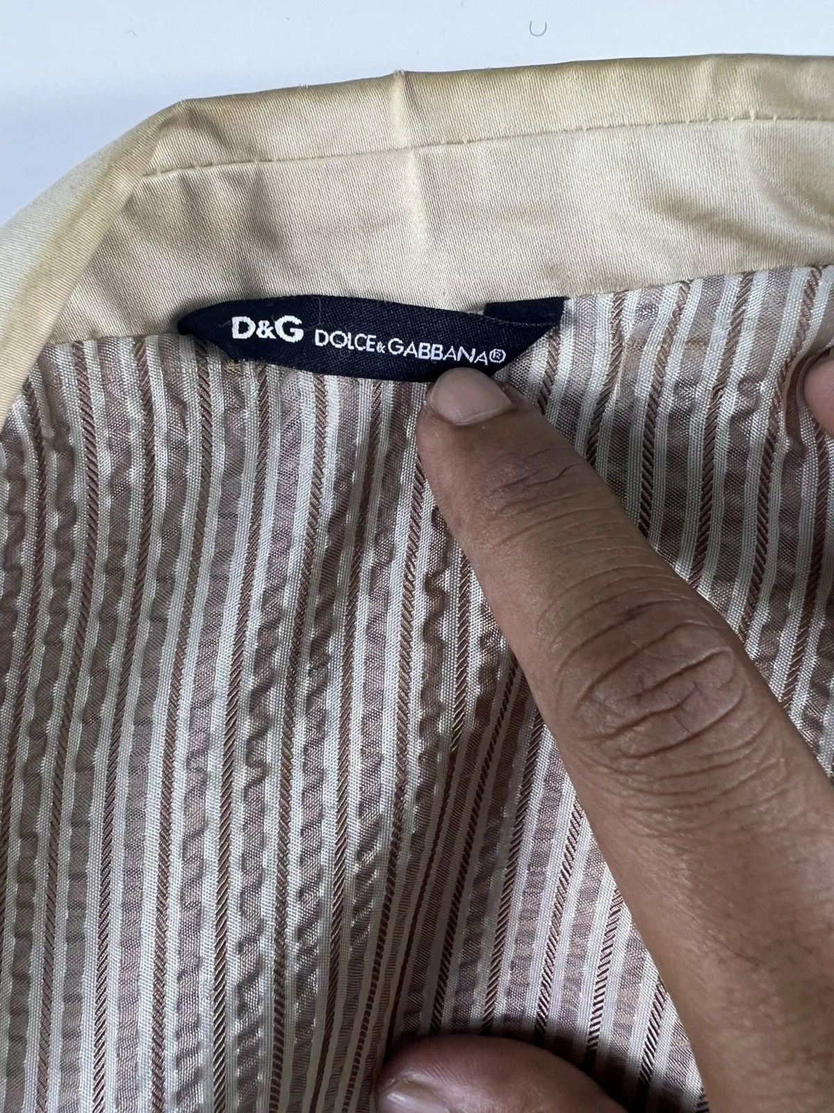 Dolce & Gabbana Heavy Coats 🔥 Dolce & Gabbana Beige Vintage