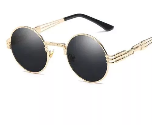 Electric Visual Glasses Electric Visual Vintage Retro Style Punk Sun Glasses Black