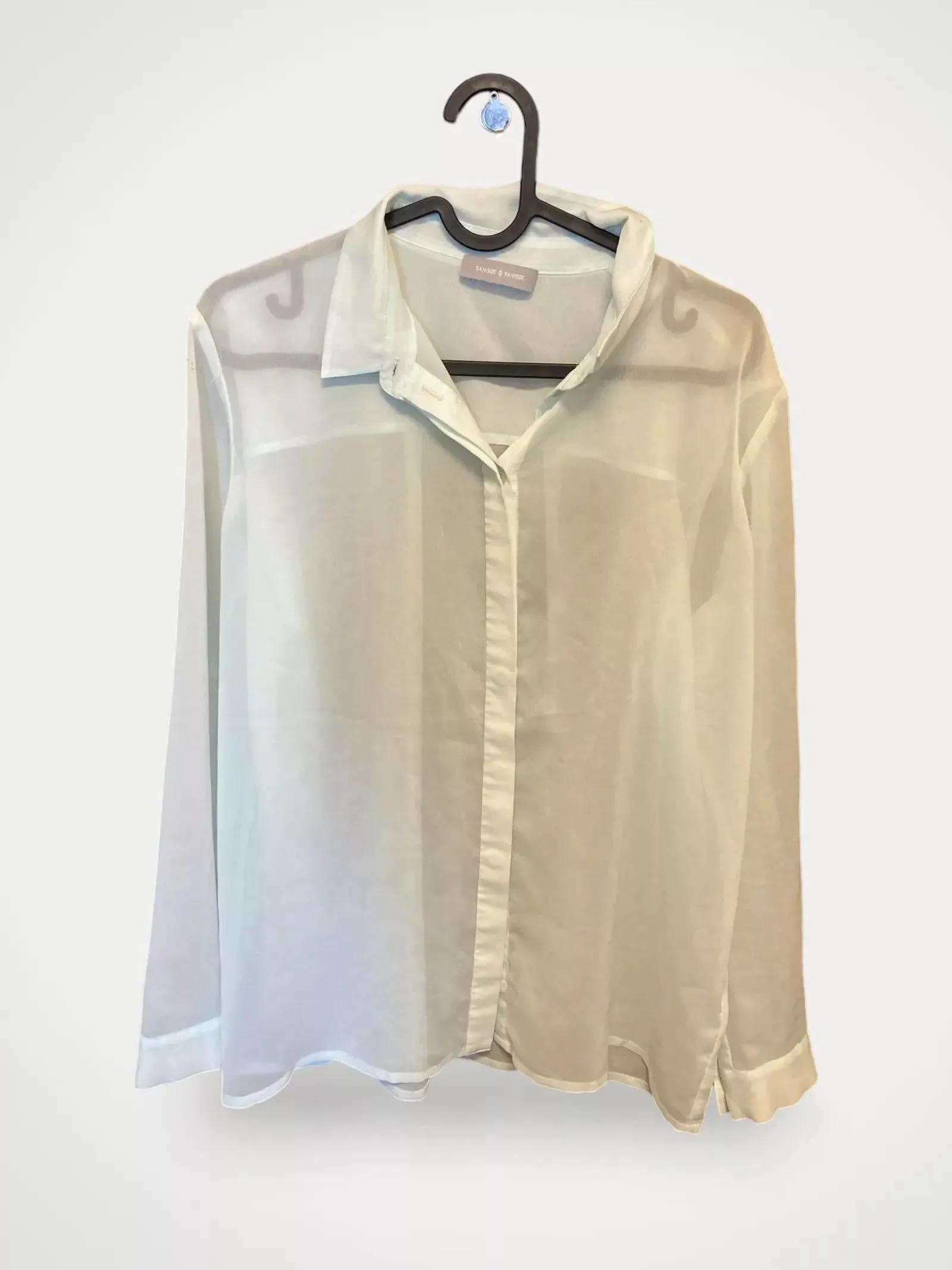 Samsoe Samsoe Button Ups Samsoe Samsoe Samsoe & Samsoe Begonia shirt Shirt Blue