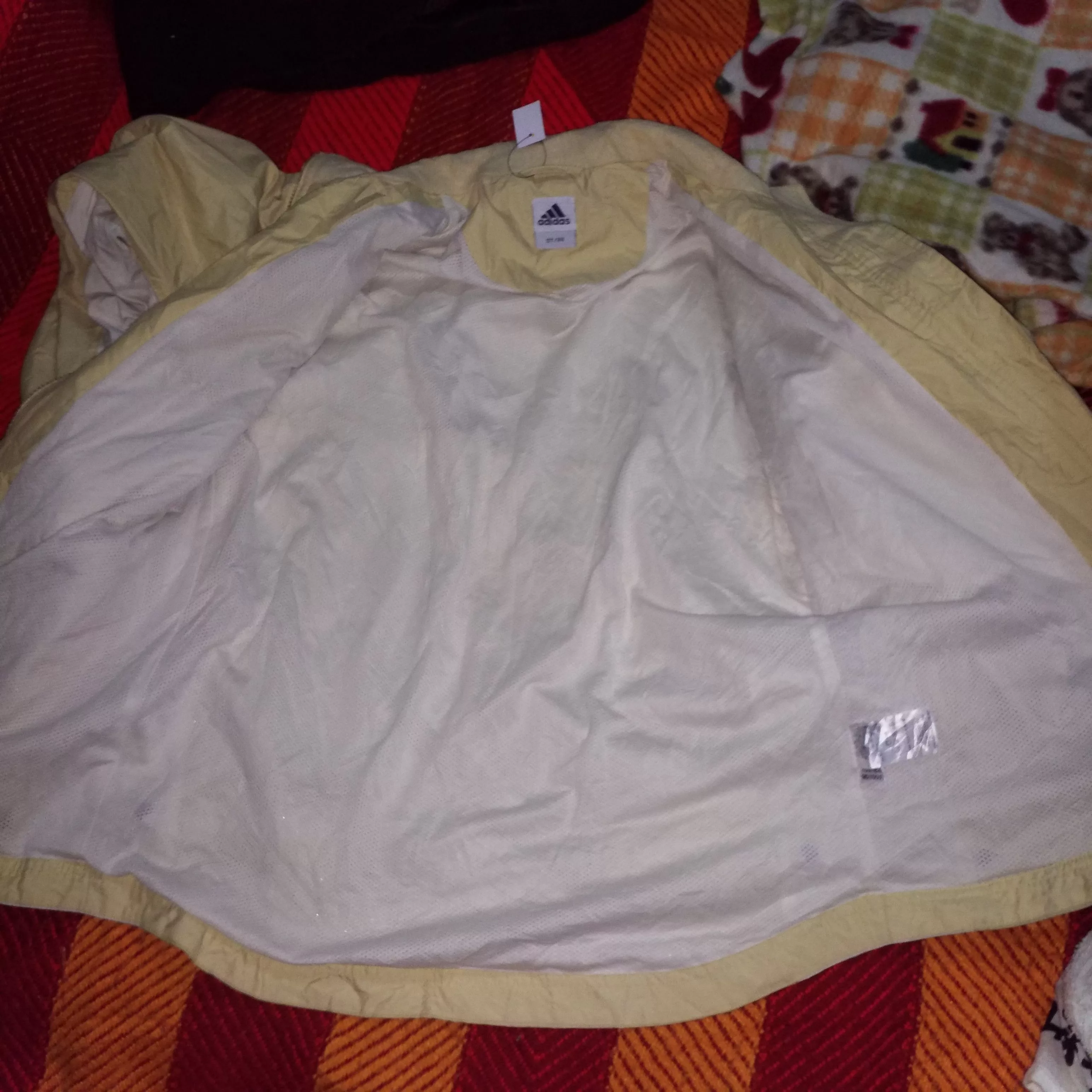 Adidas Rain Jackets ADIDAS CLIMA SHELL STORM Yellow