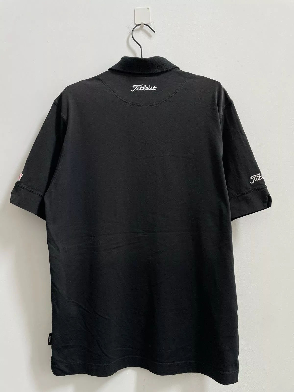 Titleist Polos Titleist Polo Tee Black