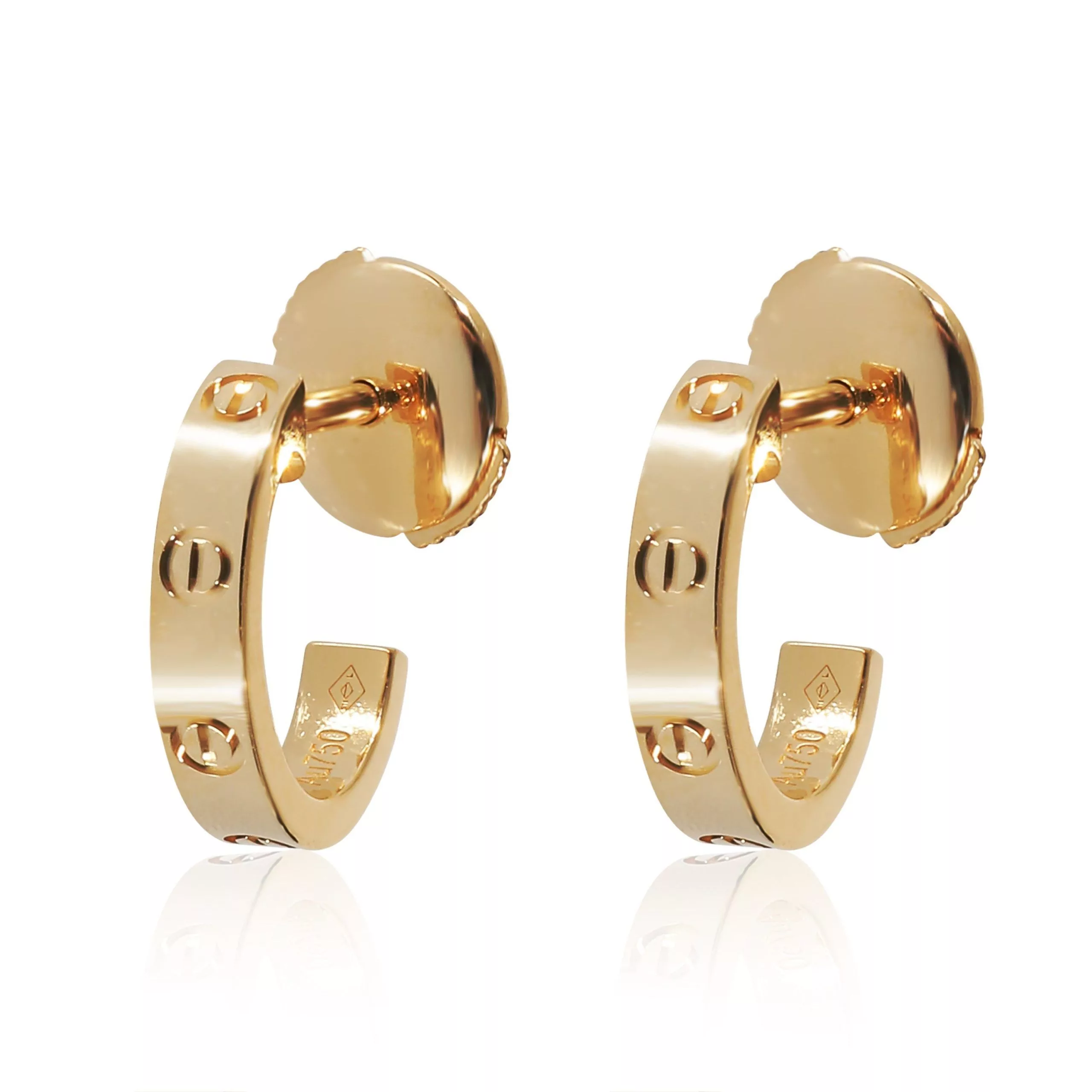 Cartier Rings Cartier Love Hoop Earrings in 18K Yellow Gold