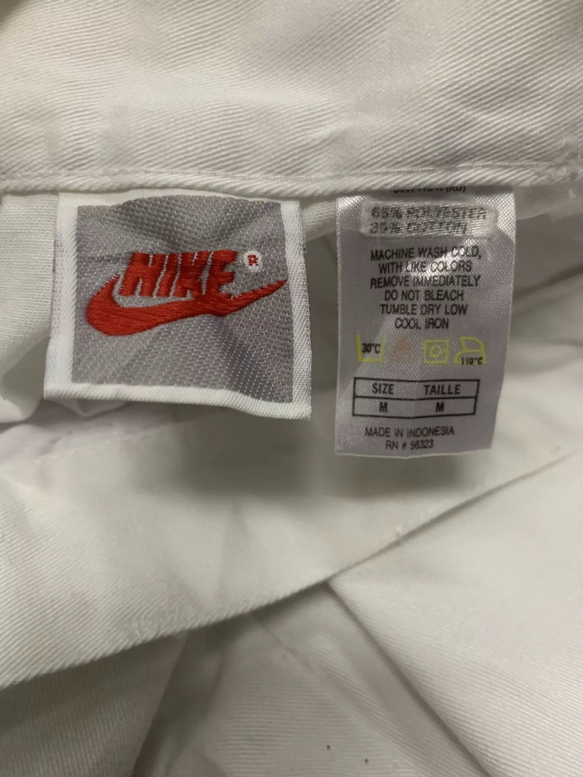 Vintage Nike Shorts Pants White Sportswear