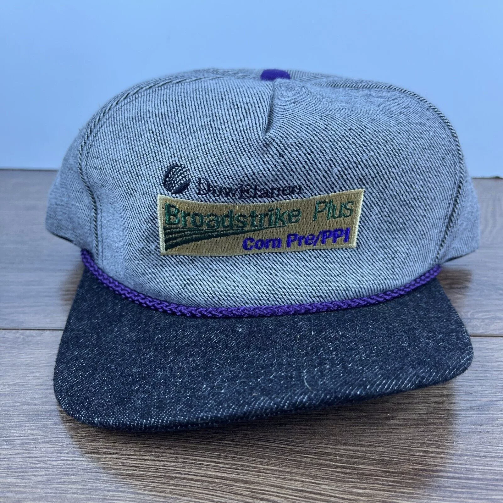 Other Hats Other Broadstrike Plus Corn Hat Gray Snapback Hat Adjustable Adult
