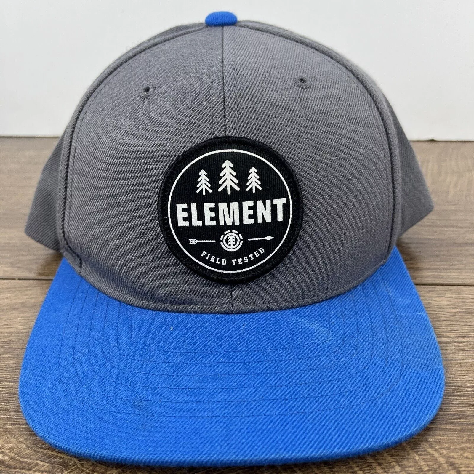 Other Hats Other Element Field Tested Hat Element Gray Snapback Hat Adjustabl