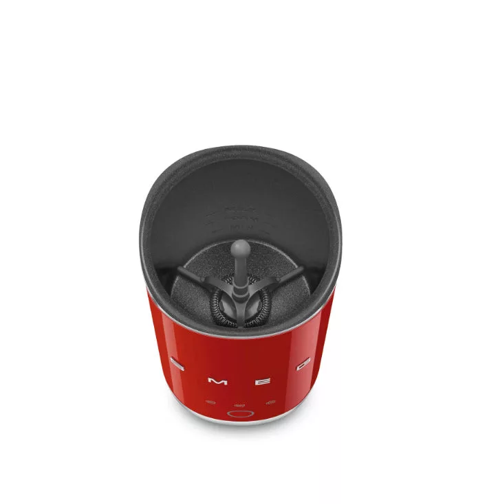 SMEG  Mini Milk Frother Red