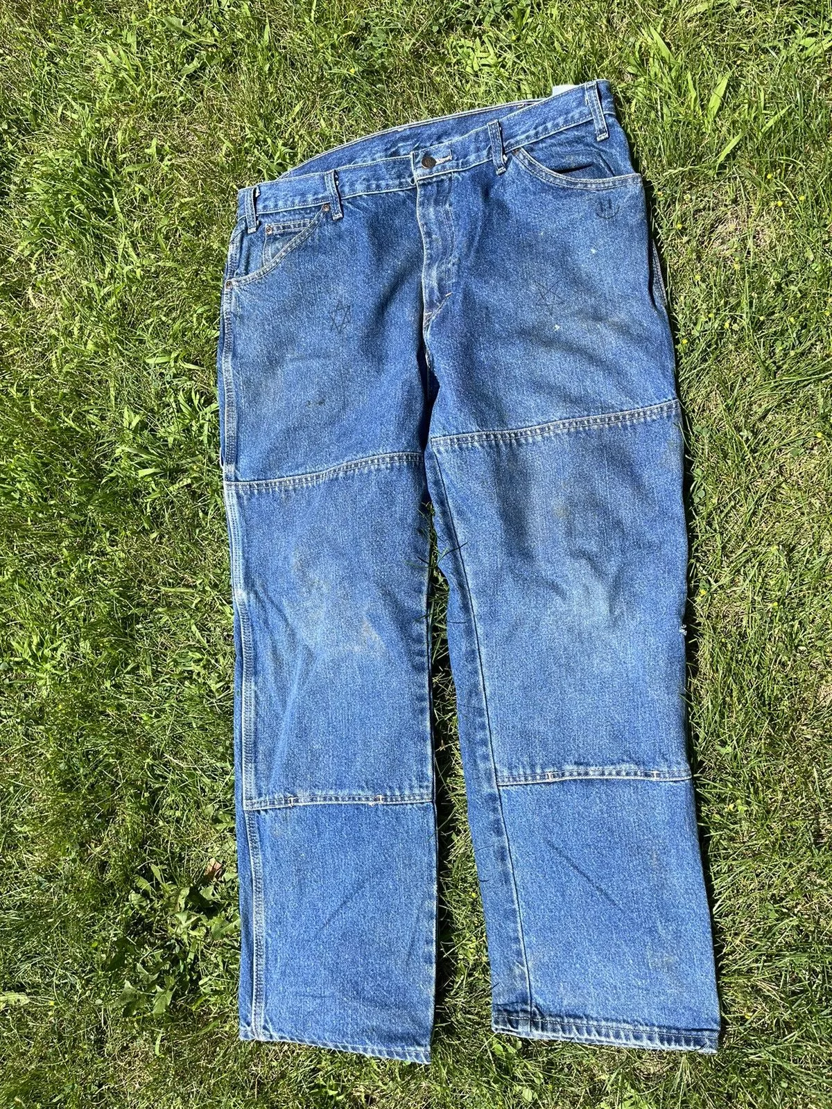 Dickies Denim Dickies Carpenter Pants Blue