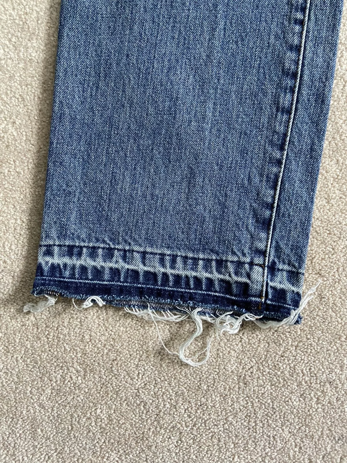 System Denim System Blue straight fit denim