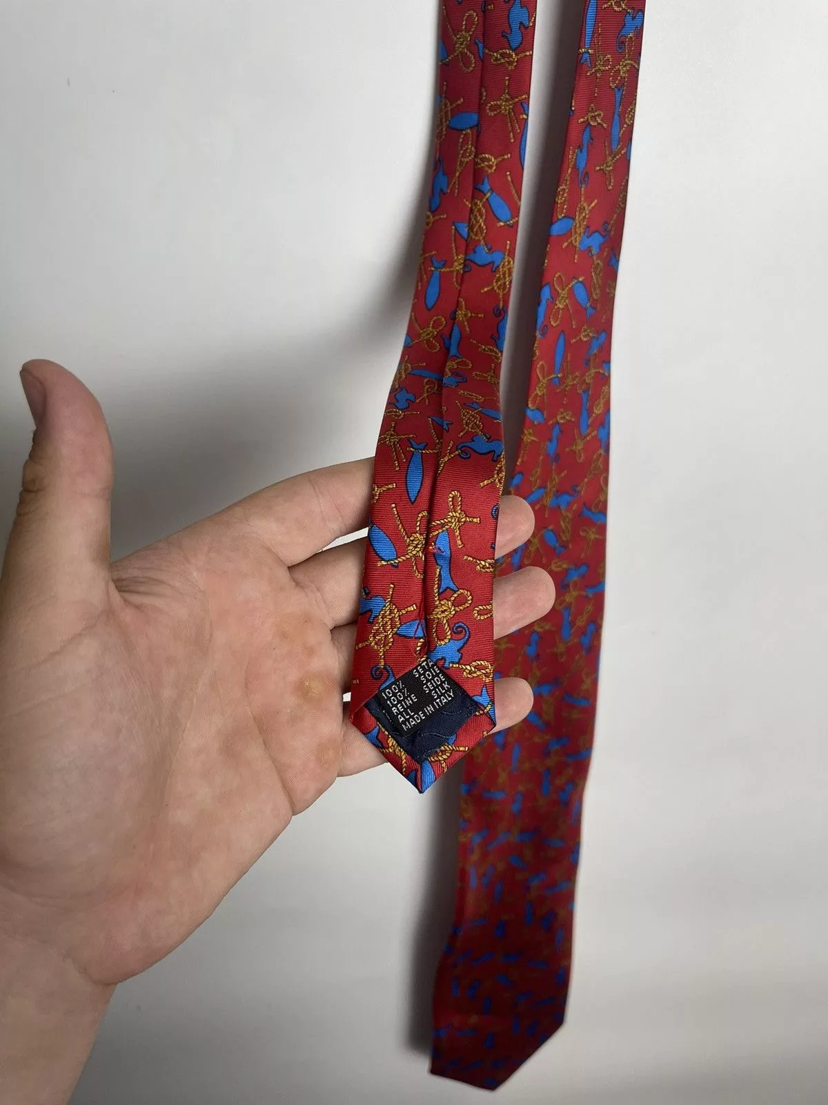 Balmain Ties Pocketsquares Balmain 100% Silk plaid pattern tie Multi Luxury