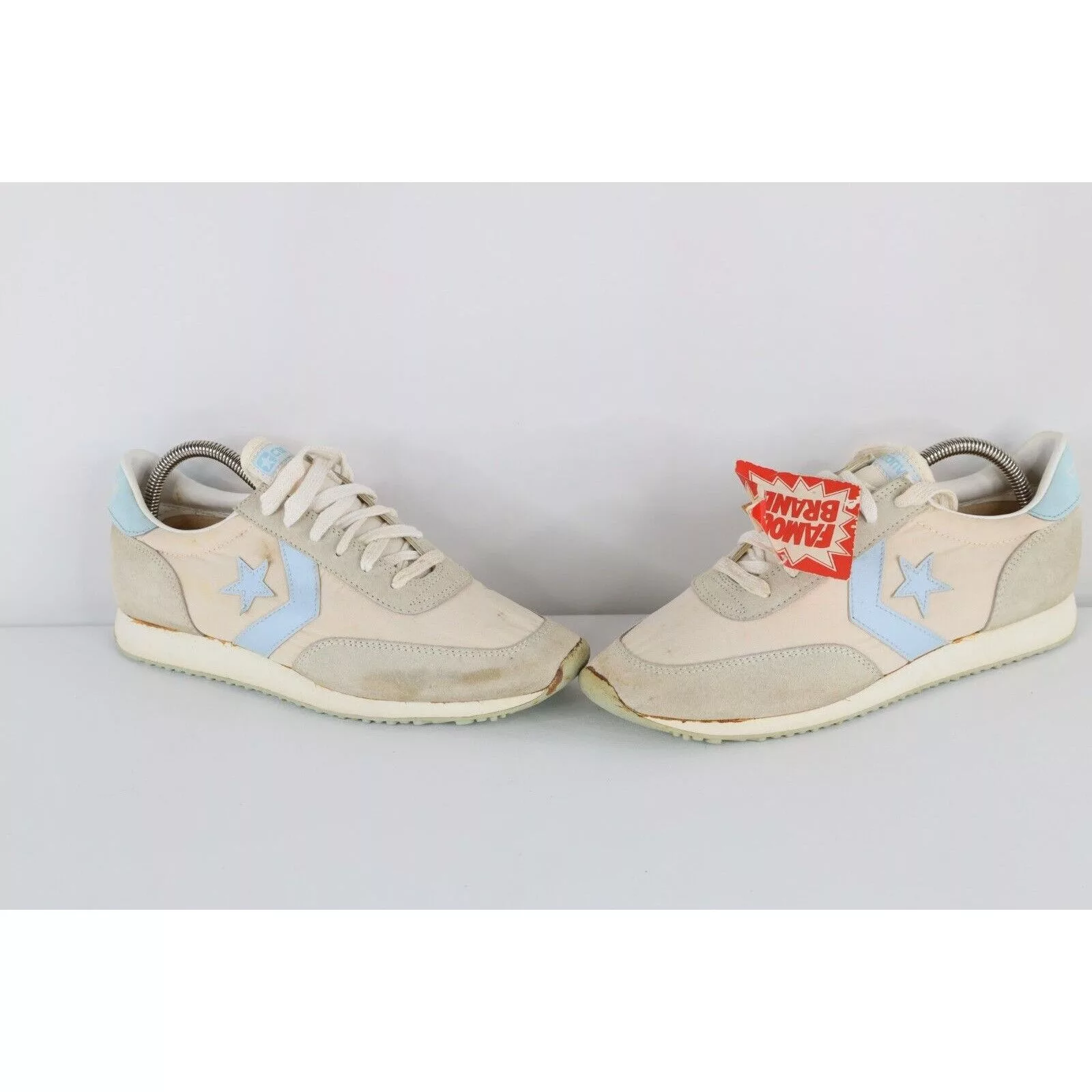 Converse Low Top Sneakers Converse × Vintage Deadstock Vintage 80s Converse One Star Shoes Sneakers Blue