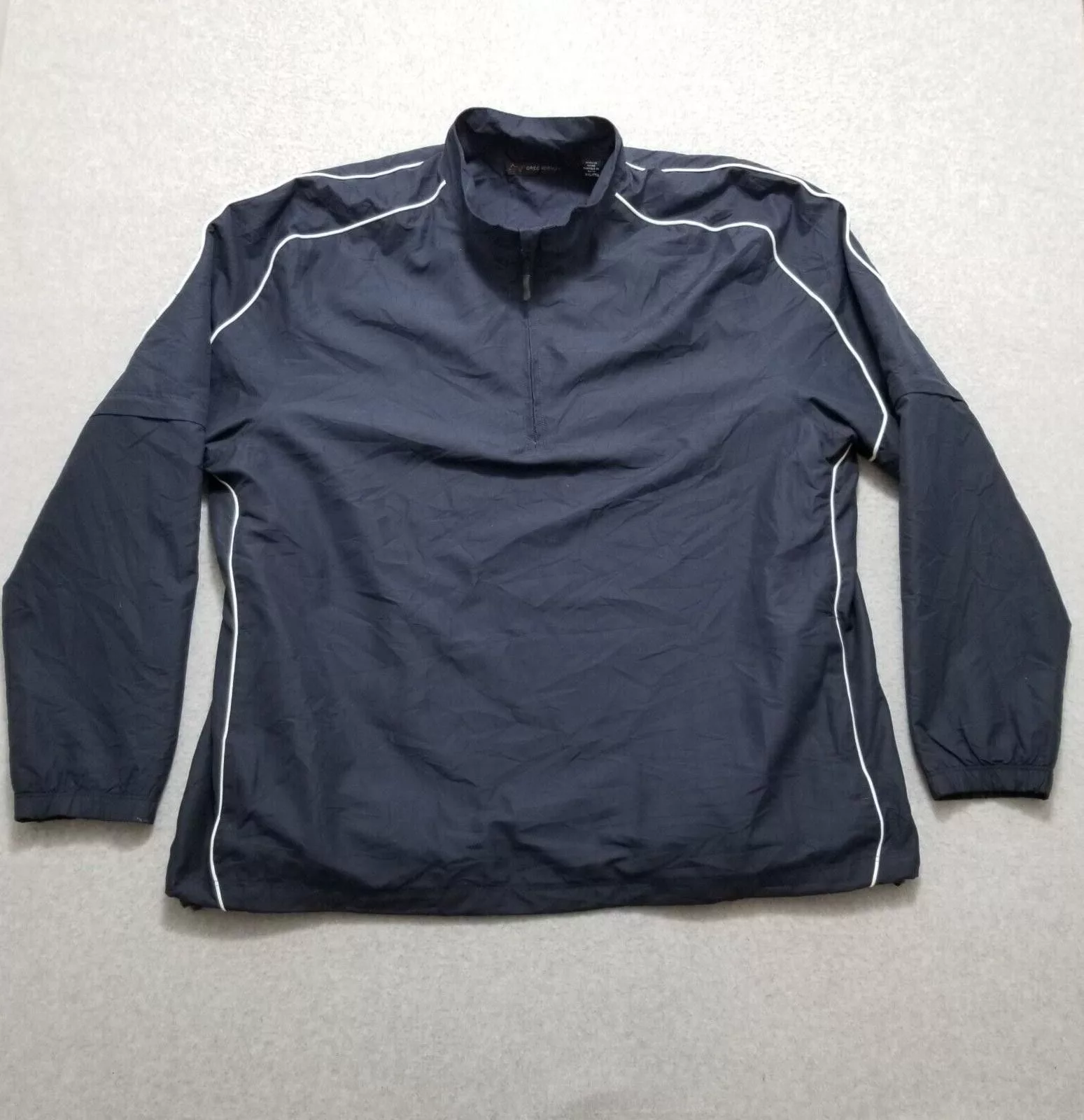 Greg Norman Light Jackets Greg Norman Jacket Men XXL Pockets Zip 2XL Windbreaker Blue