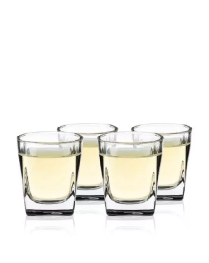 Square Shot Glasses Set of 4