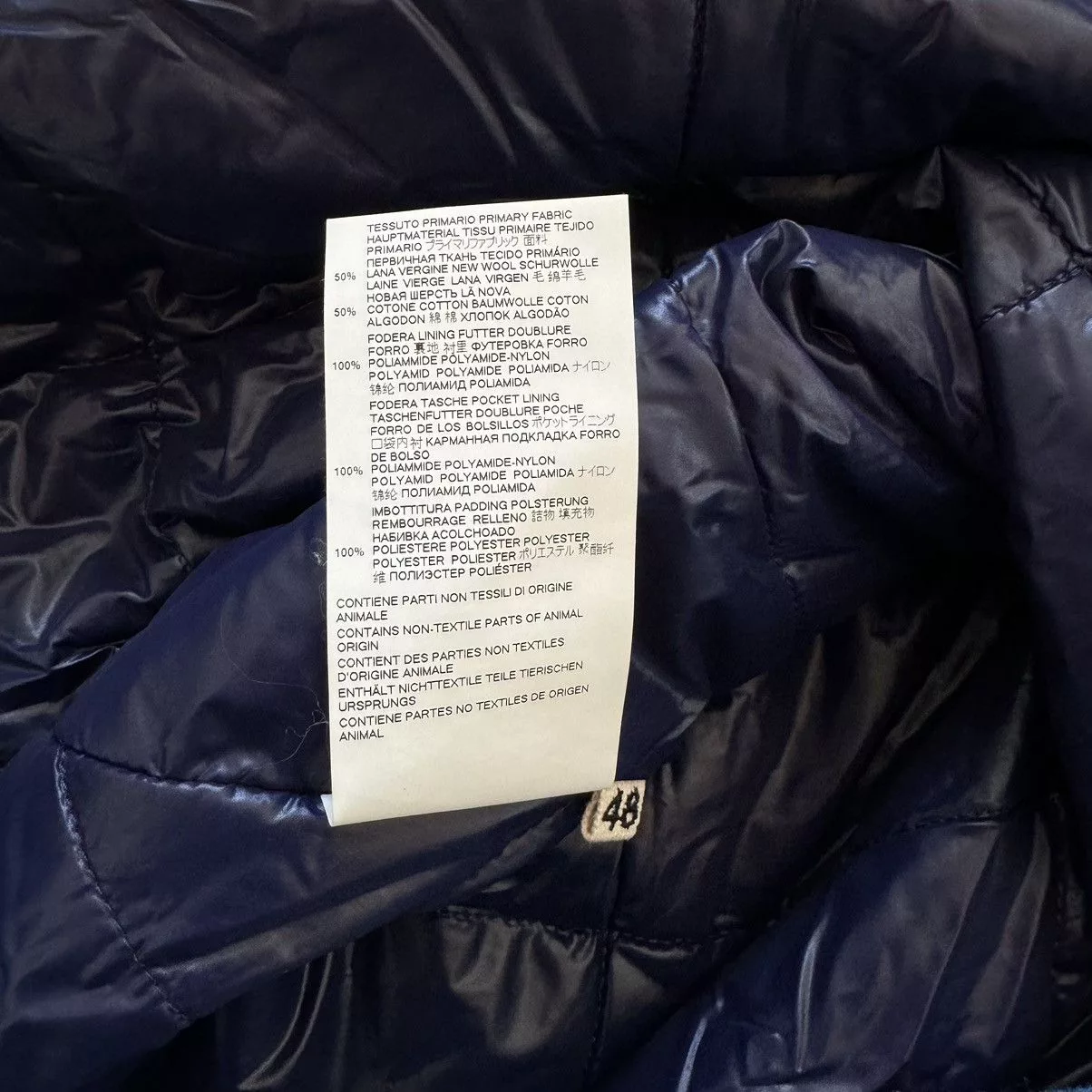 Marni Light Jackets Marni Flannel Puff Overcoat Blue