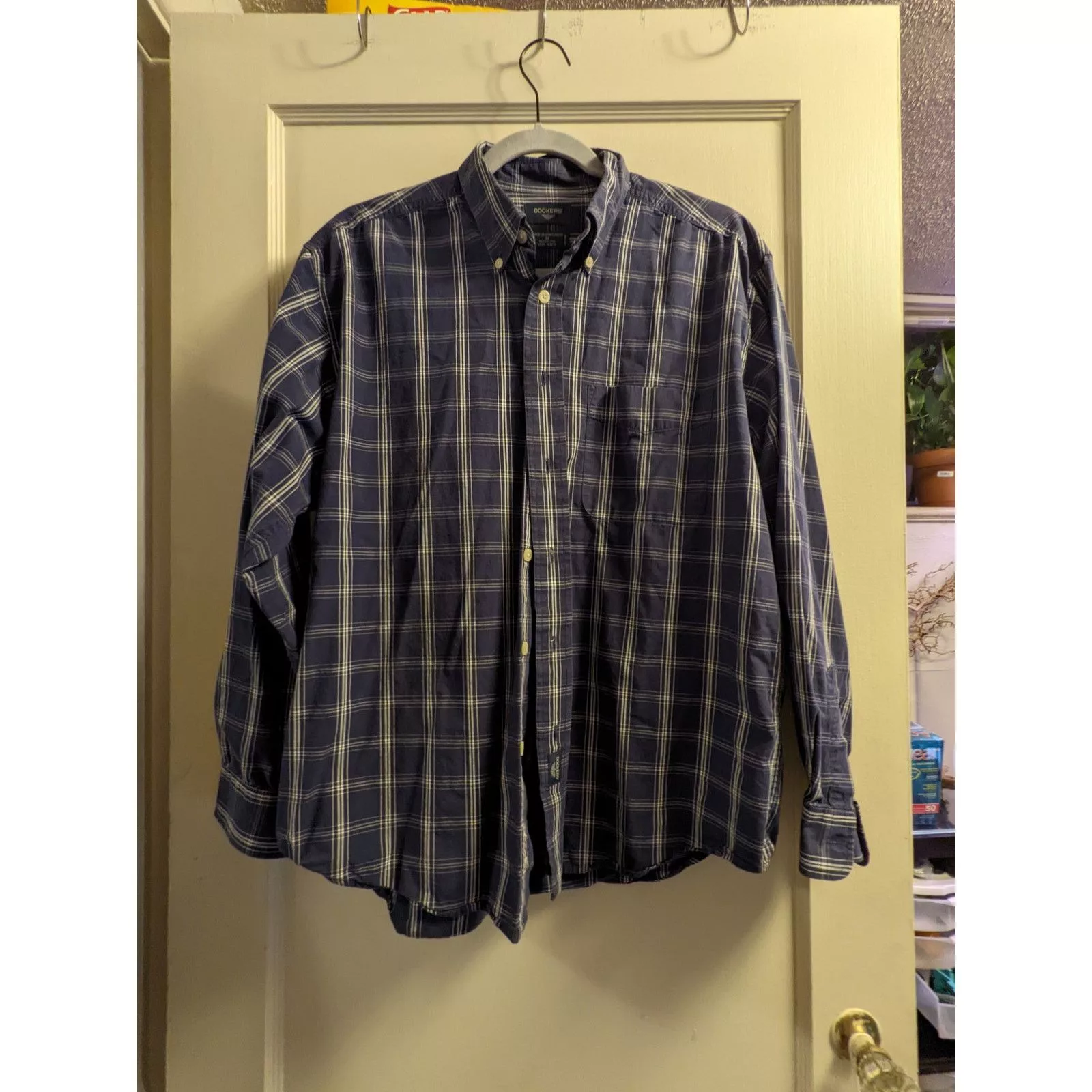 Dockers Shirts Button Ups Dockers long sleeve shirt Blue