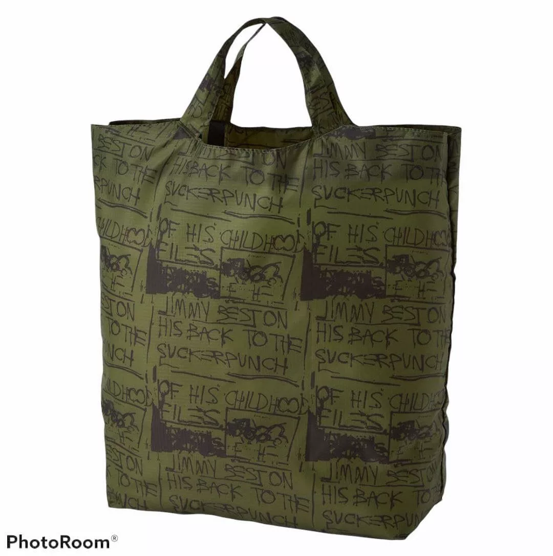 Designer Bags Luggage Designer × Jean-Michel Basquiat × Uniqlo 💥💥Jean Michel Basquiat Art Limited Edition Tote Bag Green