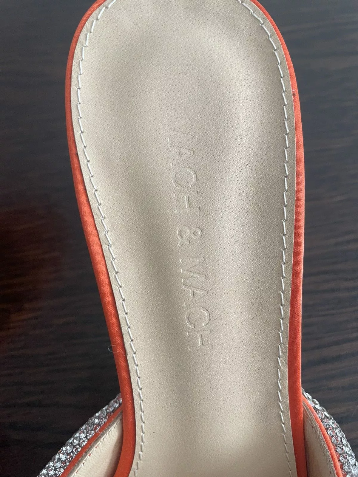 MACH & MACH Mules MACH & MACH Mach&Mach Mules Orange