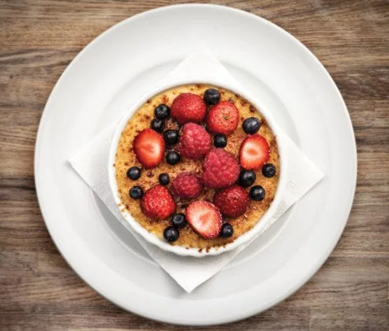4" Creme Brûlée, Round