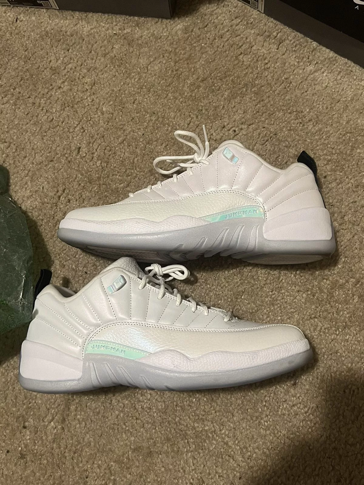 Jordan Brand Low Top Sneakers Jordan Brand Retro 12 Easter White