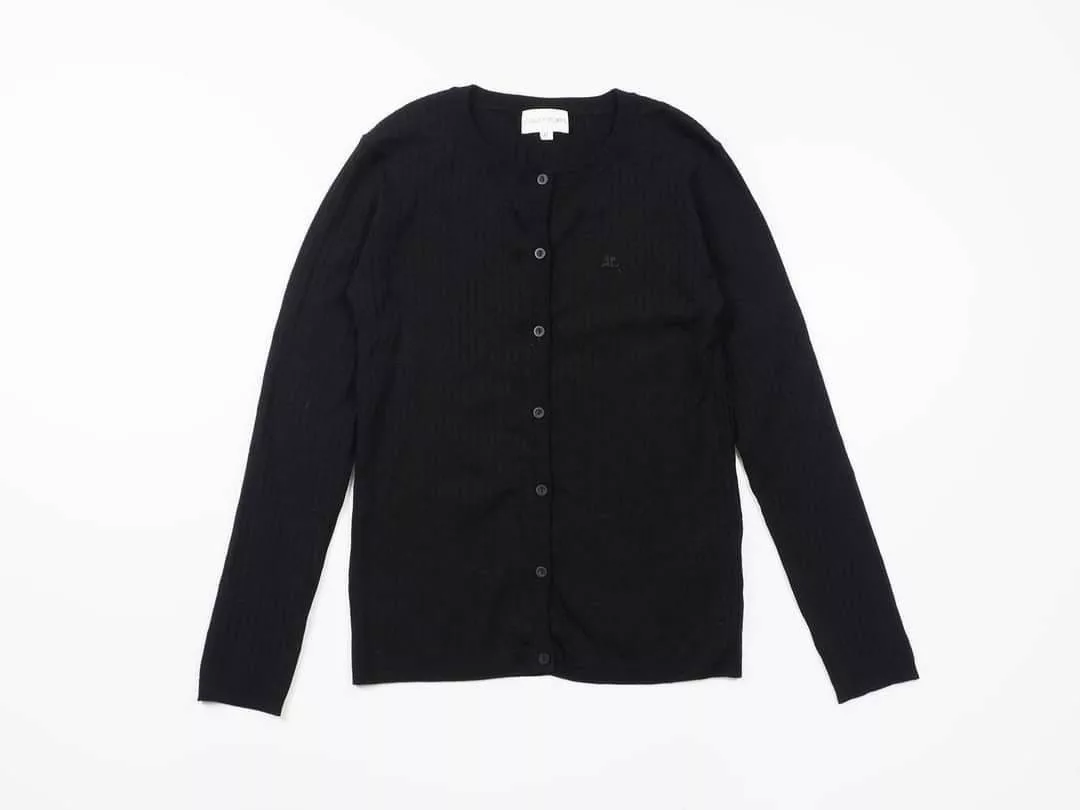 Courreges Jackets Courreges knitting jacket Black