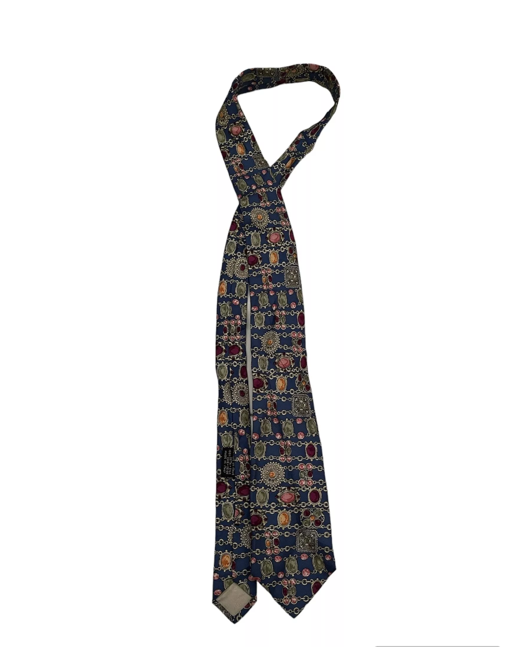Chanel Ties Pocketsquares Chanel × Designer Vintage Chanel Necktie Multicolor Luxury