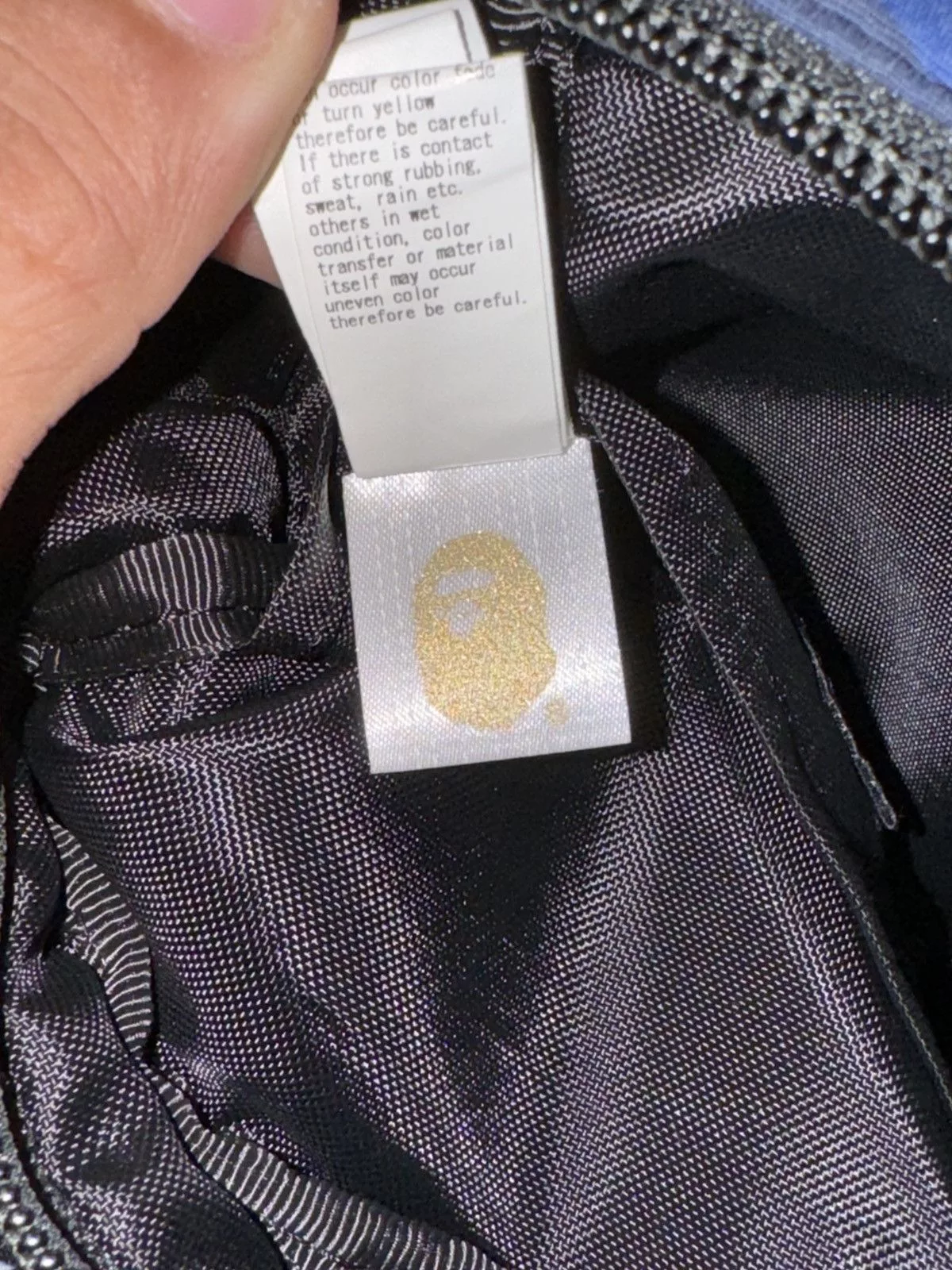 Bape Bags Luggage Bape shoulder bag Blue