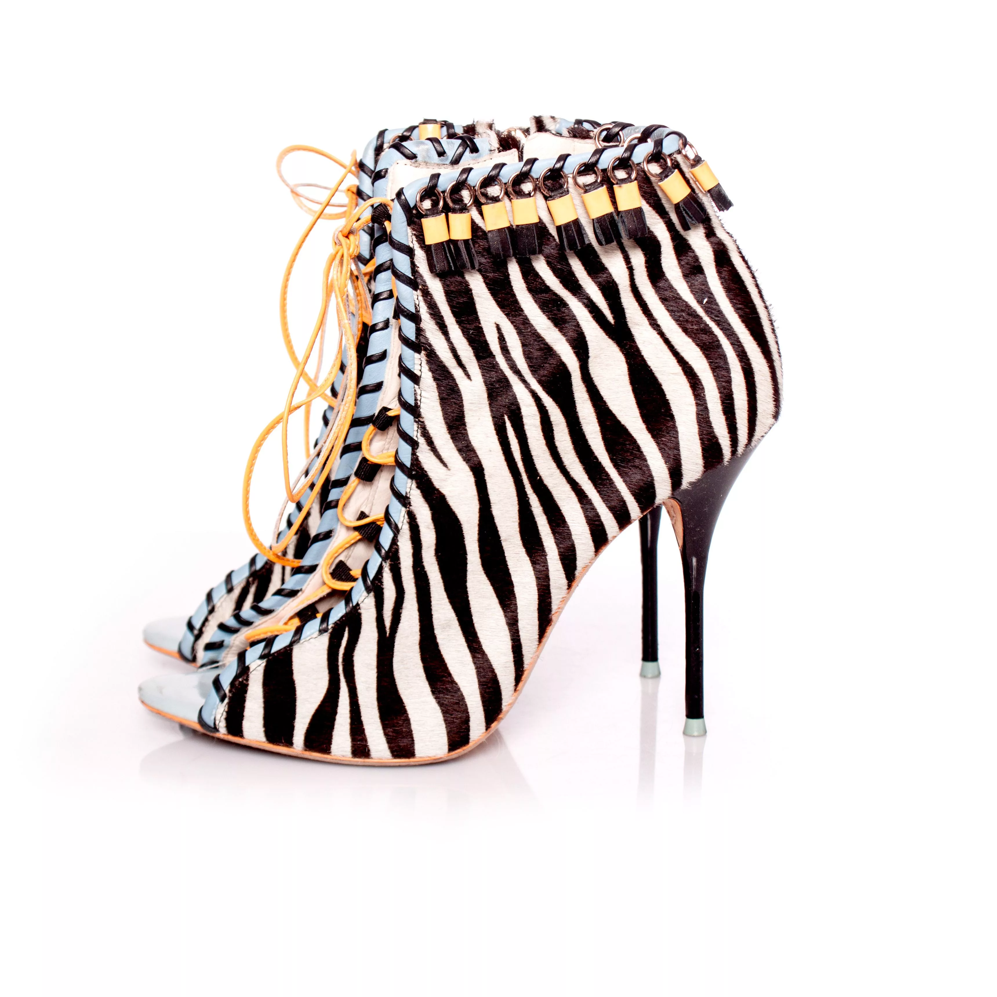 Sophia Webster Boots Sophia Webster, ankle boots with zebra print Multi