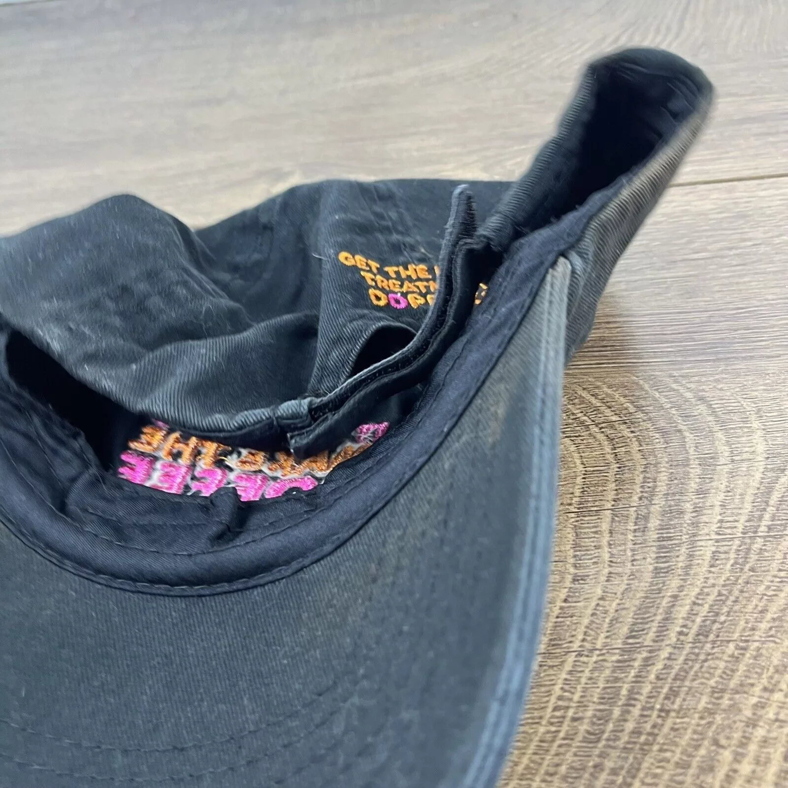 Other Hats Other Dunkin' Donuts Hat Time to Make Coffee Black Adjustable Hat