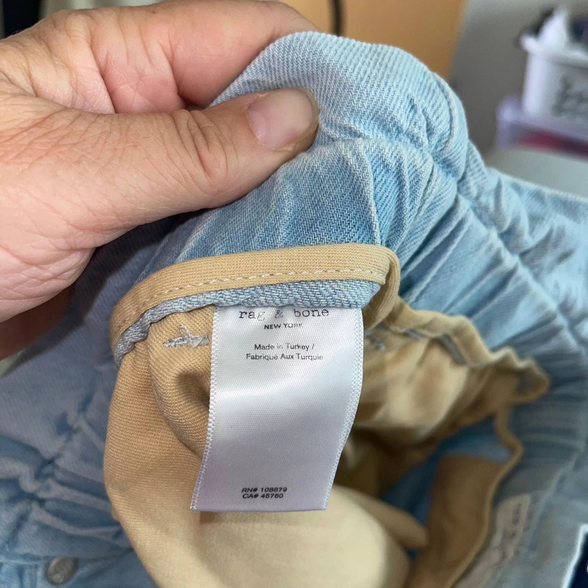 Rag & Bone Pants Rag & Bone Rag Bone Womens Pants Size 27 Blue Straight
