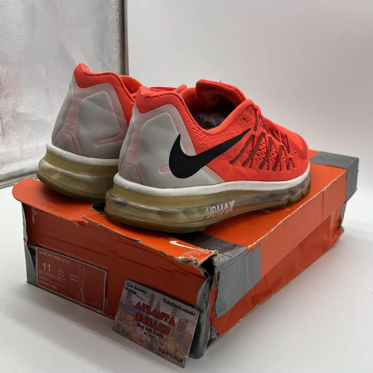 Nike Low Top Sneakers Nike Air max bright crimson Red