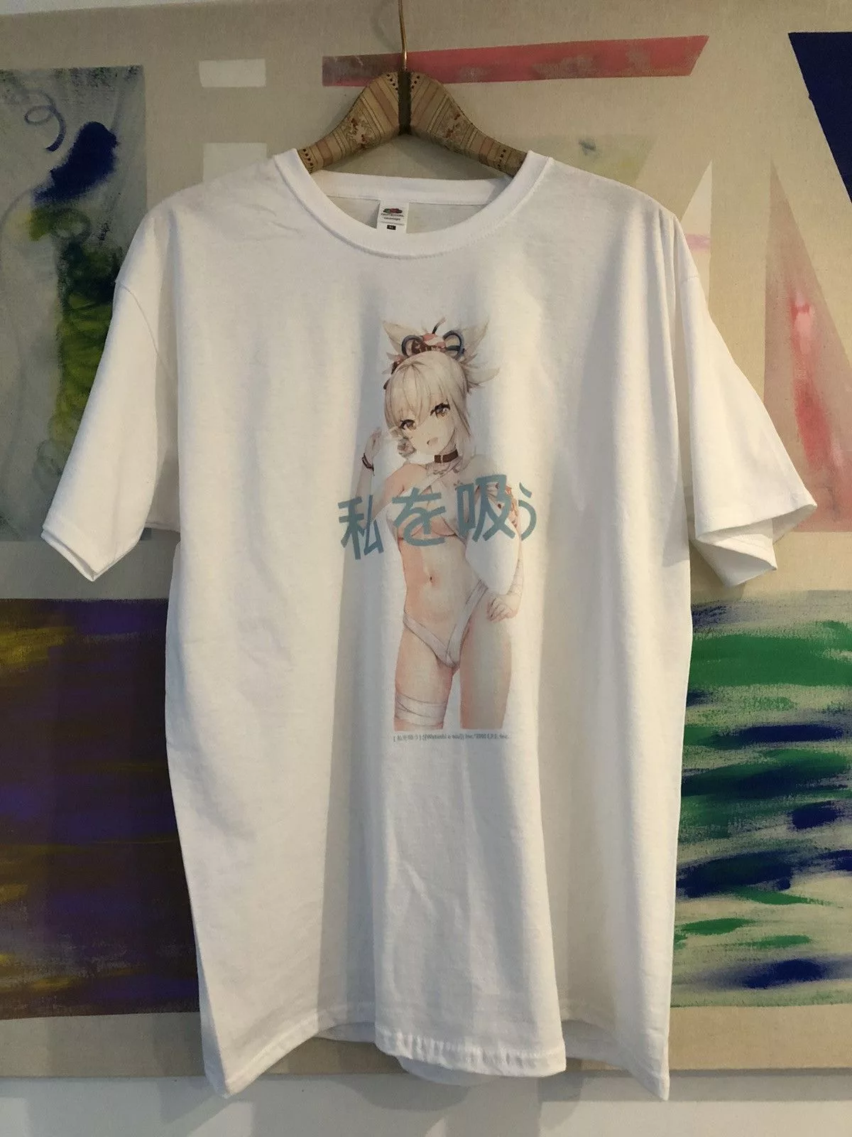 Cartoon Network Short Sleeve T Shirts Cartoon Network × Japanese Brand × Vintage Vintage Anima porn Hentai Grail Very Rare tee Y2K White
