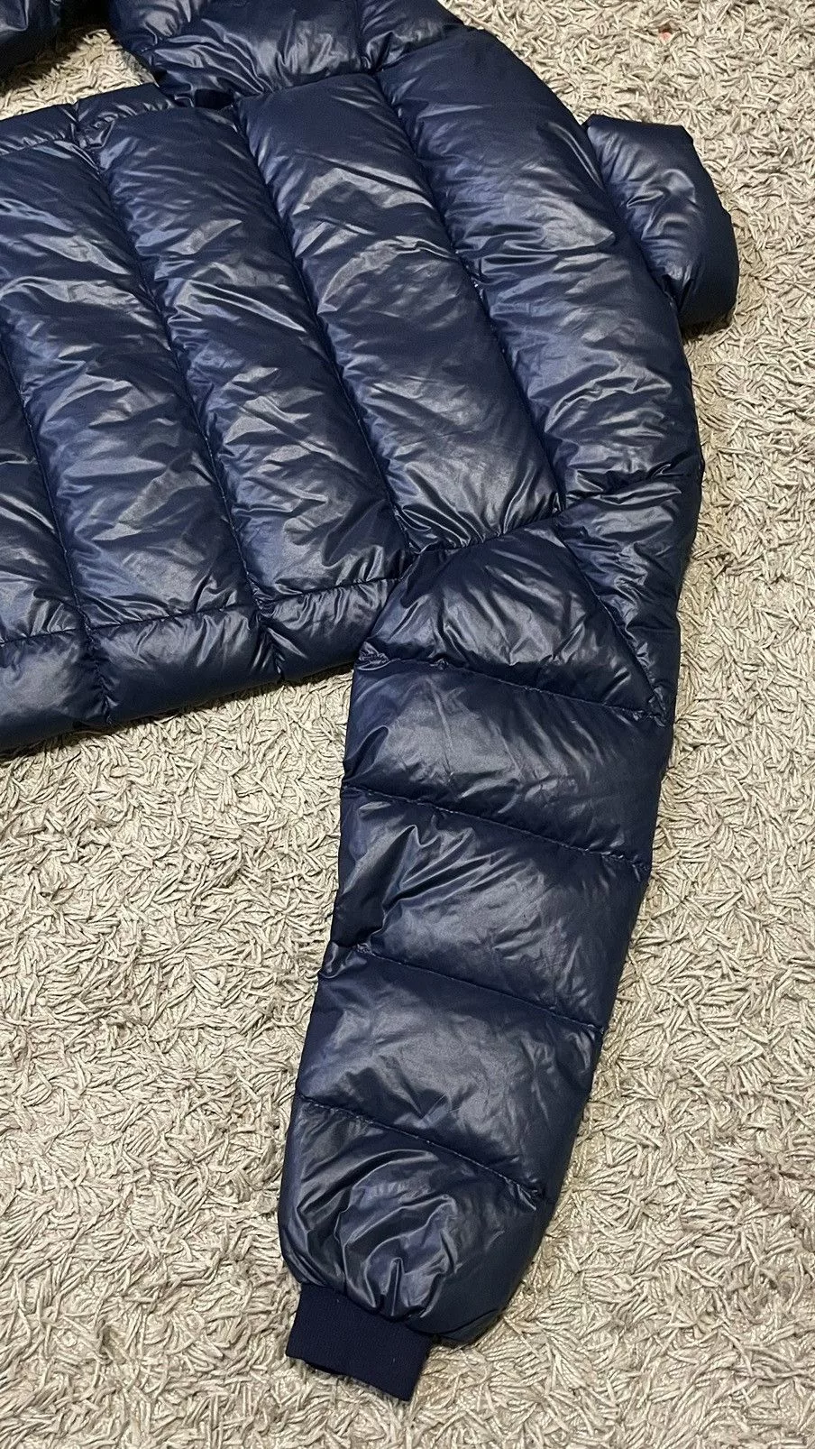 Designer Bombers Designer MONCLER DOWN JACKET Blue