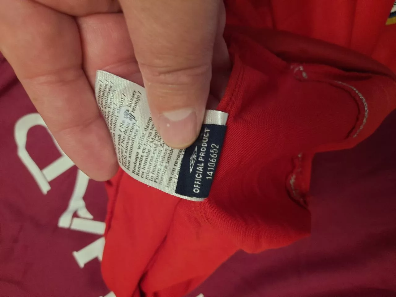 Umbro Jerseys Umbro England Jersey 2006-2008 Red