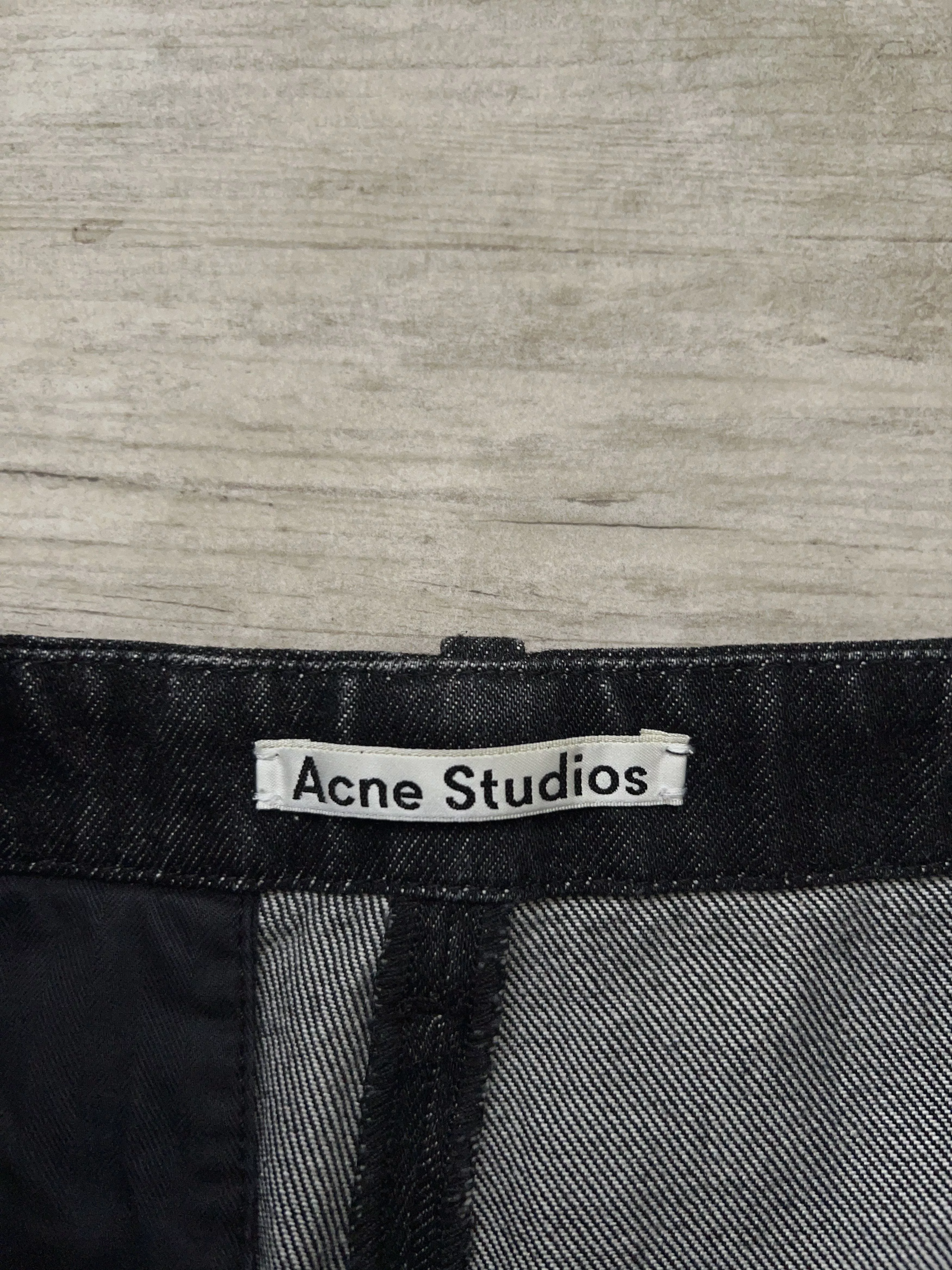Acne Studios Jeans Acne Studios Womens Flared Jeans Denim Pants Size 36 US 8 UK 4 IT 42 XS-S Black Luxury
