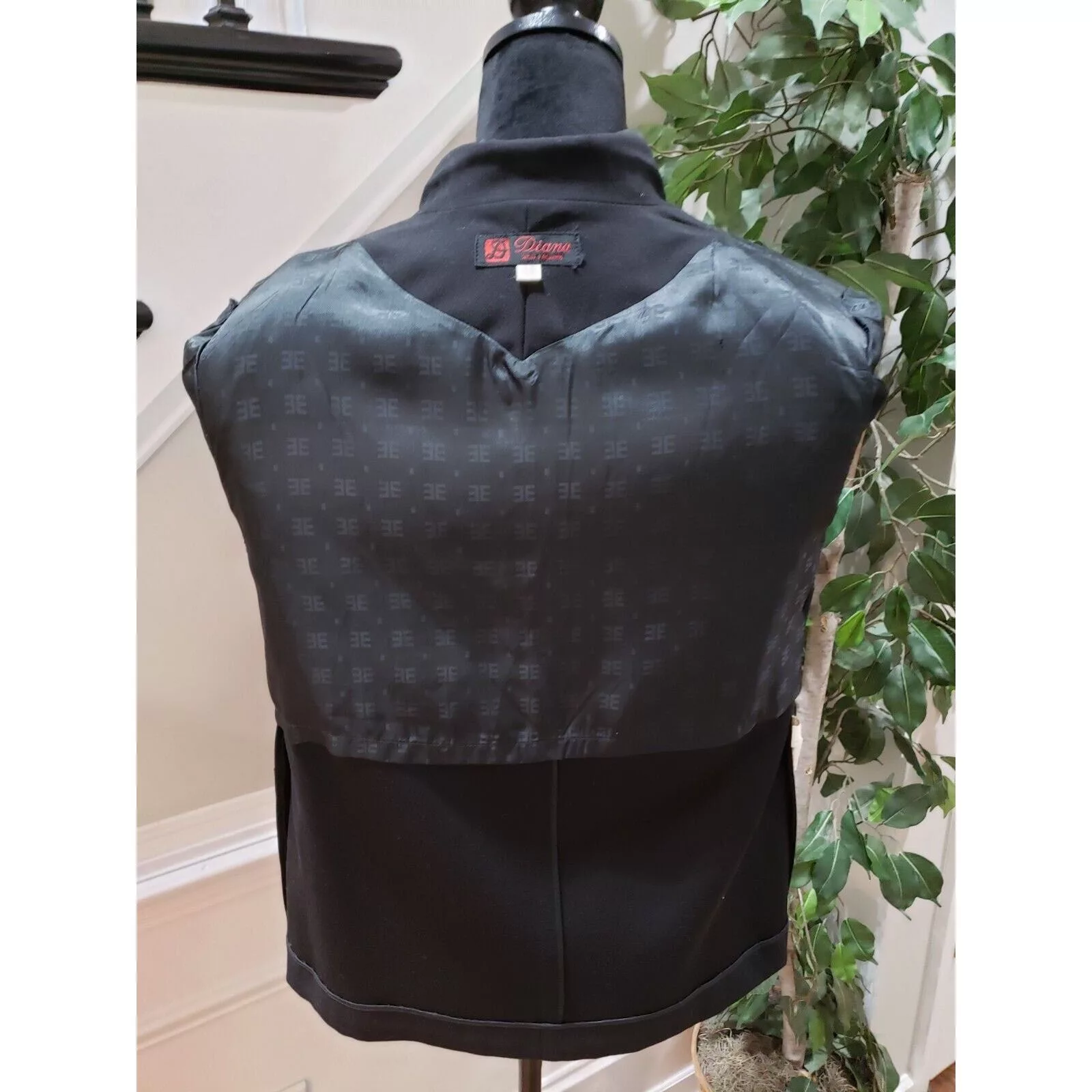 Other Blazers Other DIANA Long Sleeve Single Breasted One Button Blazer Size M Black