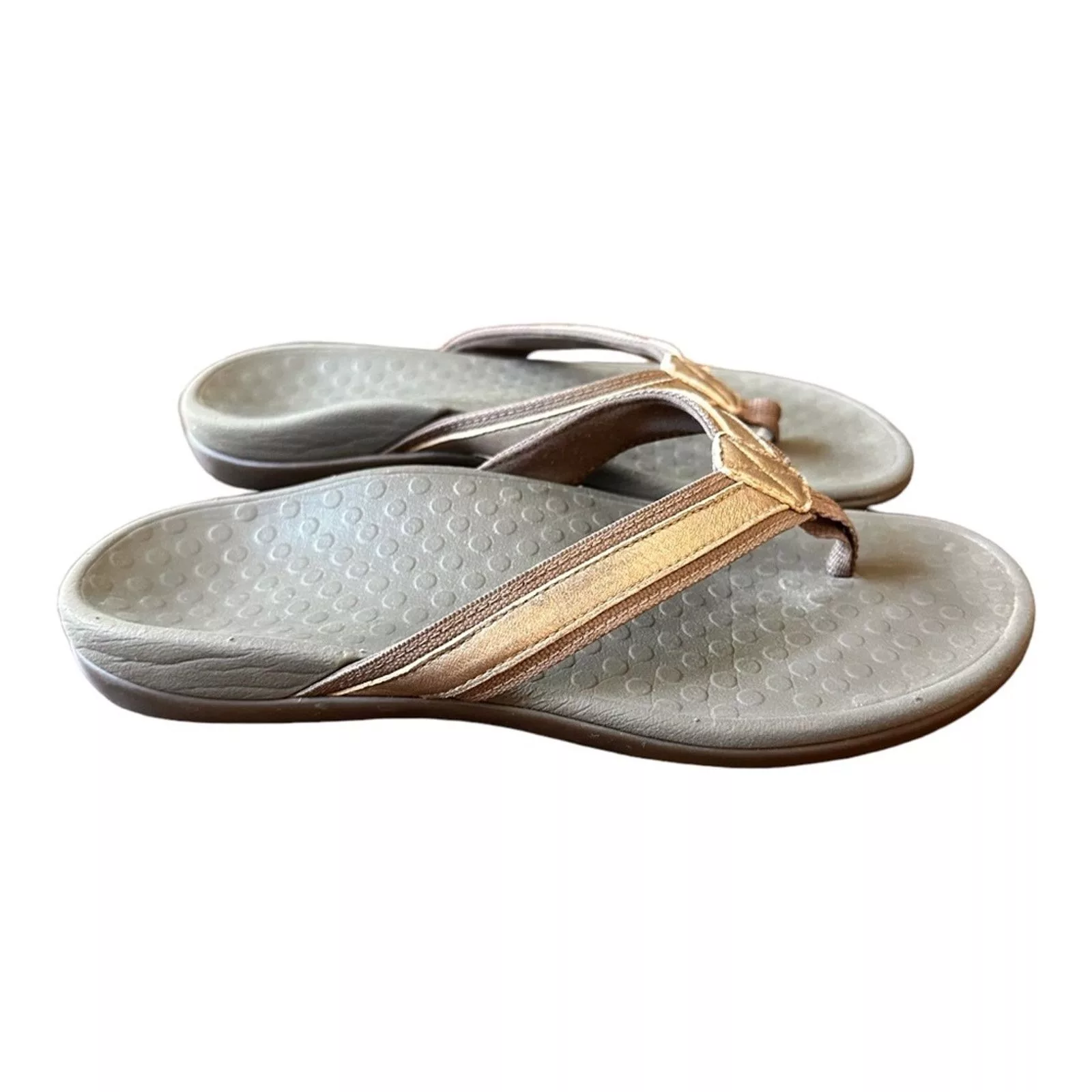 Vionic Sandals Vionic Tide II Thongs Sandals Flip Flops Size 39 US 8 Brown