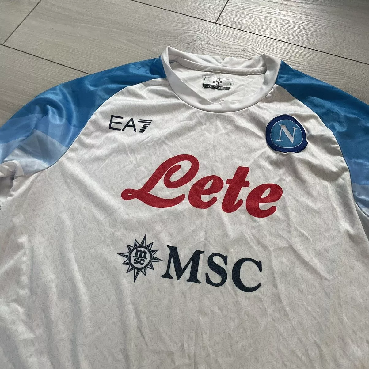 Pro Player Jerseys Pro Player Ea7 Napoli MSC LETE AMAZON shirt Jersey tee PRO FIFA Multi Sportswear