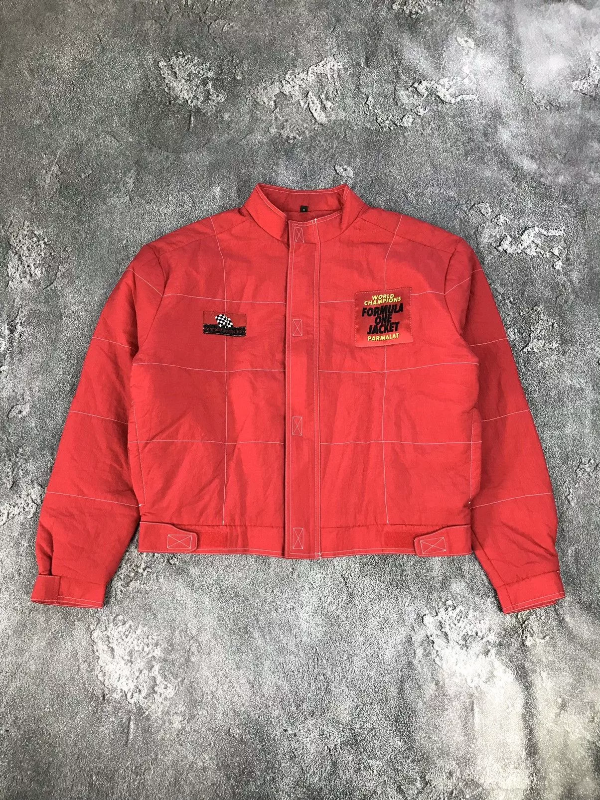 Formula 1 Light Jackets Formula 1 × Vintage Parmalat F1 World Champion Racing Team Vintage Jacket Red Streetwear