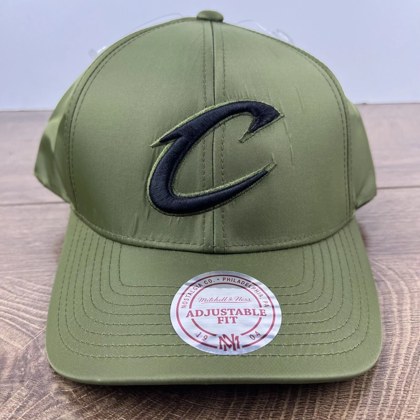 Mitchell & Ness Hats Mitchell & Ness Cleveland Cavaliers Snapback Hat Green Adjustable Green Mitc